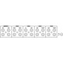 6-Kanaals Stereo Mixer voor DJ & PA (MPX-622/SW)