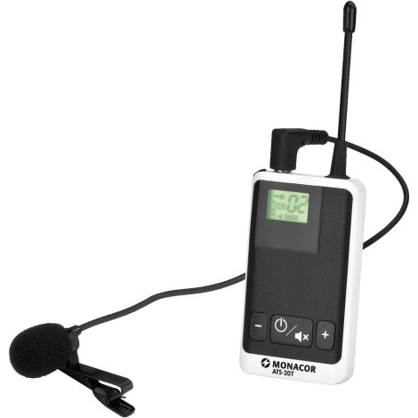 ATS-20T Digitale 16-kanaals Zender 863–865 MHz - Set microfoni wireless