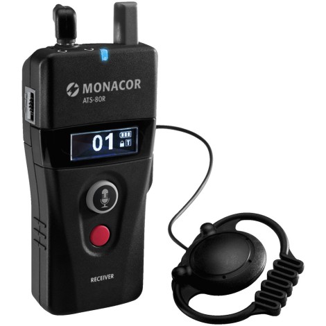 ATS-80R 42-kanaals Digitale Ontvanger 823–865 MHz - Ensembles de microphones sans fil