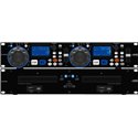 Dual DJ CD MP3 Player USB SD 19 Zoll Rack - Flash Studio en Stage Player