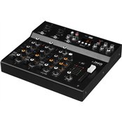 Mélangeur audio 4 canaux MXR-4 - Mélangeurs de studio Monacor