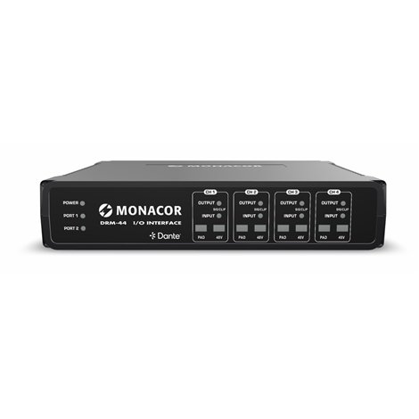 DRM-44 Bi-directionele Analoog/Dante® Bridge - Dante Audio