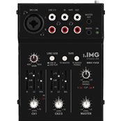 MMX-11USB 2-Kanaals Miniatuur Audiomixer met USB Interface - Monacor Studio Mixers