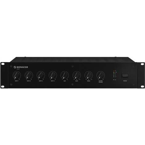 Monacor PA-900 S-S Amplificador de Mezcla PA 120W