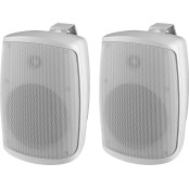 Monacor WALL-05T/WS Inbouw Wandluidspreker 100V 30W Wit - Plafond en Wandspeakers
