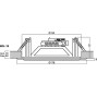 Monacor EDL-15 Deckenlautsprecher 15W