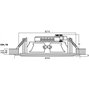 Monacor EDL-18 Ceiling Speaker 18W