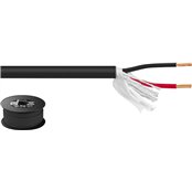 Monacor SPC-525CA Cable de Altavoz 2 x 2.5 mm² 100 m CCA ECONOMY QUALITY