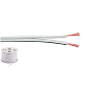 Monacor SPC-70/WS Speaker Cable 2 x 0.75 mm² 100 m ECONOMY QUALITY