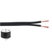 Monacor SPC-75/SW Lautsprecherkabel 2 x 0.75 mm2 100 m STANDARD QUALITÄT