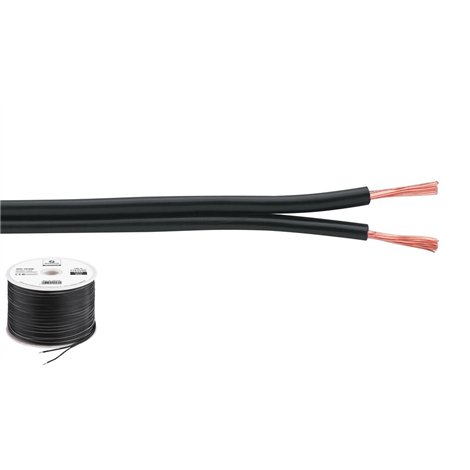 Monacor SPC-75/SW Speaker Cable 2 x 0.75 mm2 100 m STANDARD QUALITY