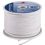 Monacor SPC-75/WS Luidsprekerkabel 2 x 0.75 mm² 100 m STANDAARD KWALITEIT