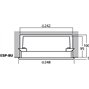Monacor ESP-8U PA Wall and Ceiling Speaker for Flush Mounting