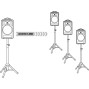 TXA-822CD Portable Amplifier System with UHF Receiver