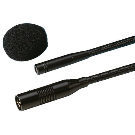 Microfono a Gooseneck EMG-500P Electret - Bilanciato con Trasformatore, Cardioide