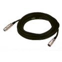 MEC-1000/SW = Länge: 10 m XLR-Kabel - XLR -Kabel