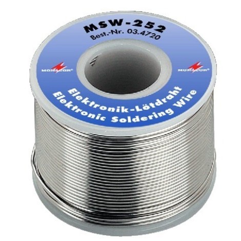 Monacor Lead-free electronic soldering wire MSW-1002 - Studio & Broadcast Solutions