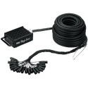 Stage Box 25M Multipaired Cable met aluminium trekontlasting en kabel buigen bescherming