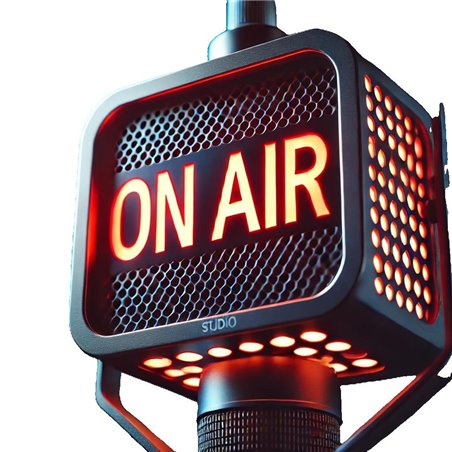 On Air Light Studio Sign