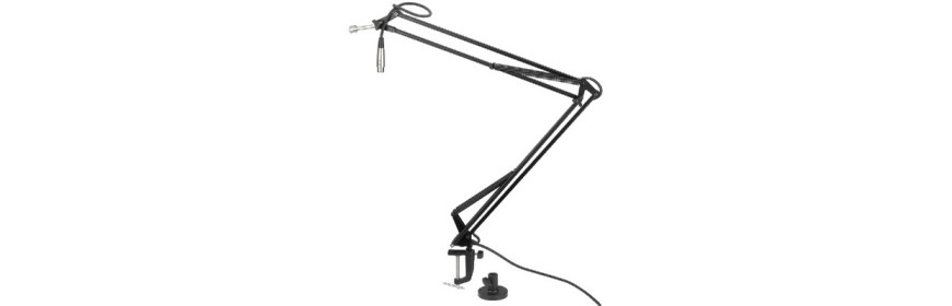 Microfoon Statieven - Studio & Broadcast Solutions