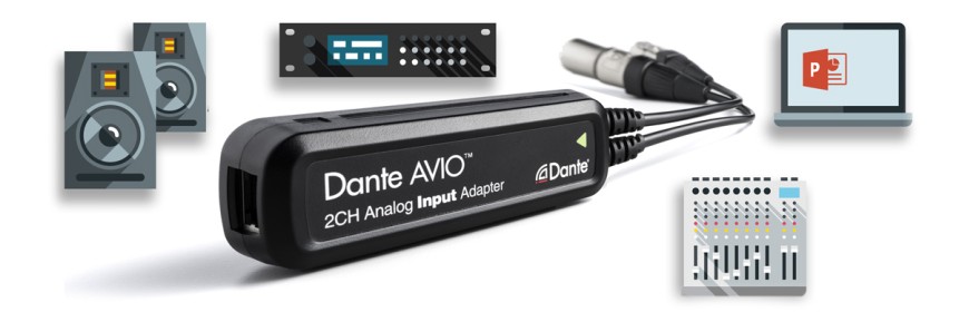 Cables de audio Dante - Adaptador - Studio & Broadcast Solutions